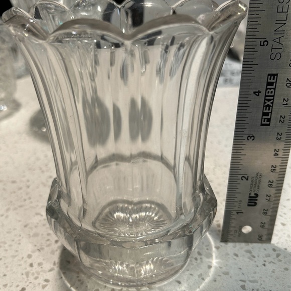 Vintage heavy crystal vase - Picture 1 of 5